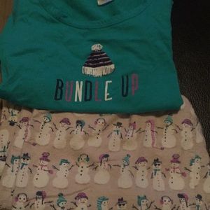 Winter pajamas